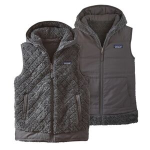 Patagonia Woman’s Los Gatos Hooded / reversible Vest. EUC size medium